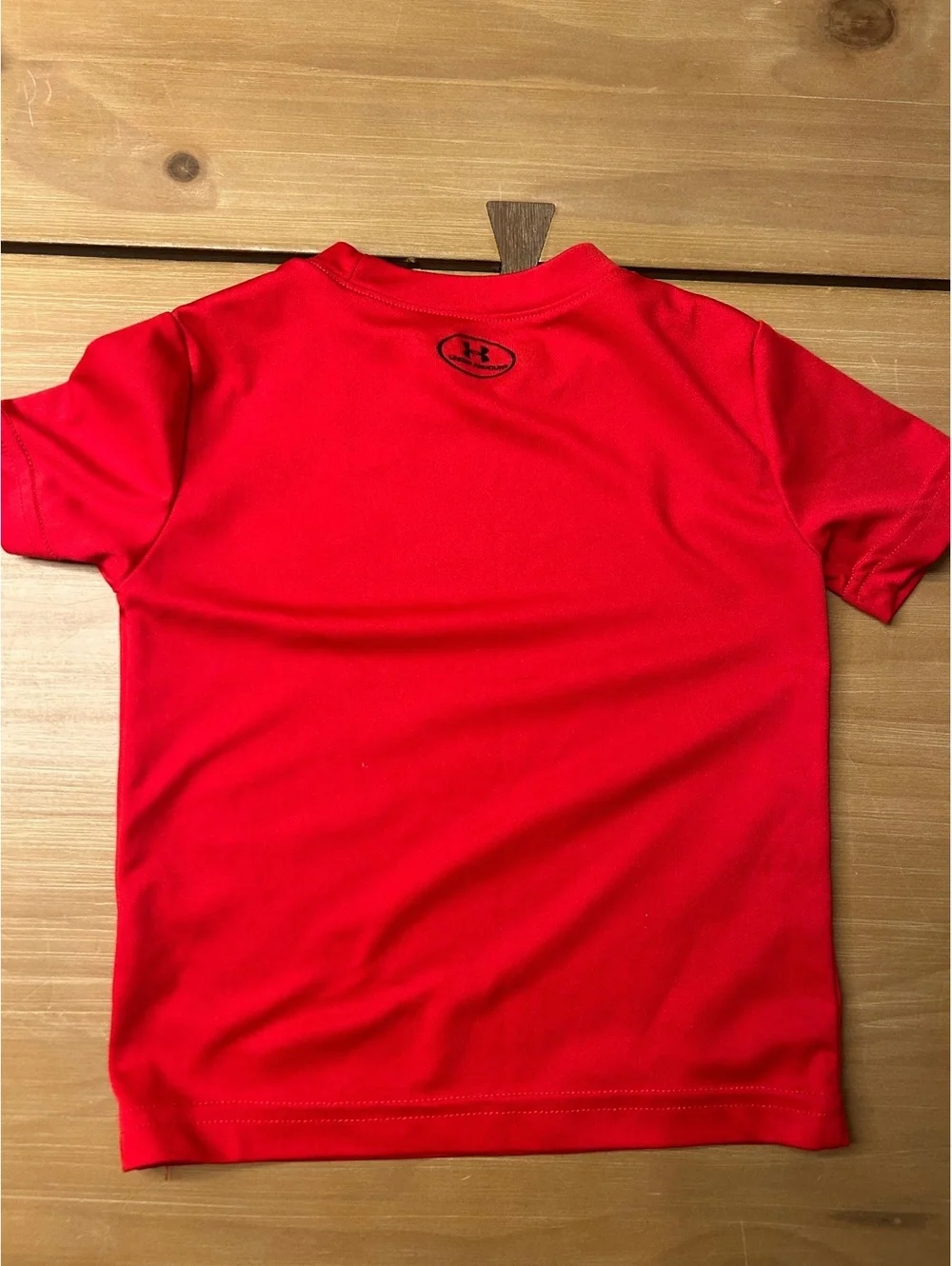 Under Armour Boys' Red HeatGear Athletic Shirt Size 2T